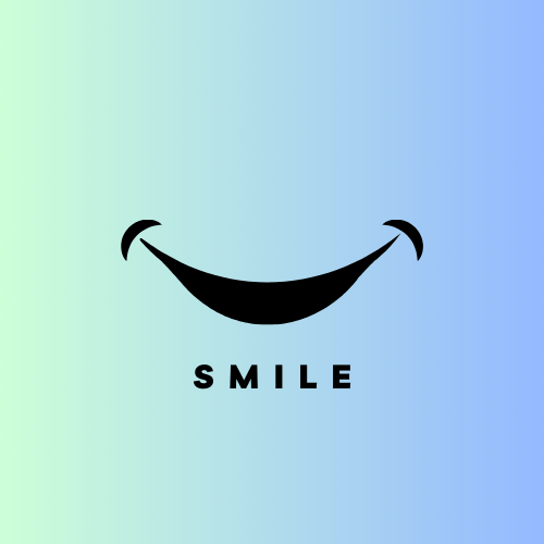 Painting swatch with a smile